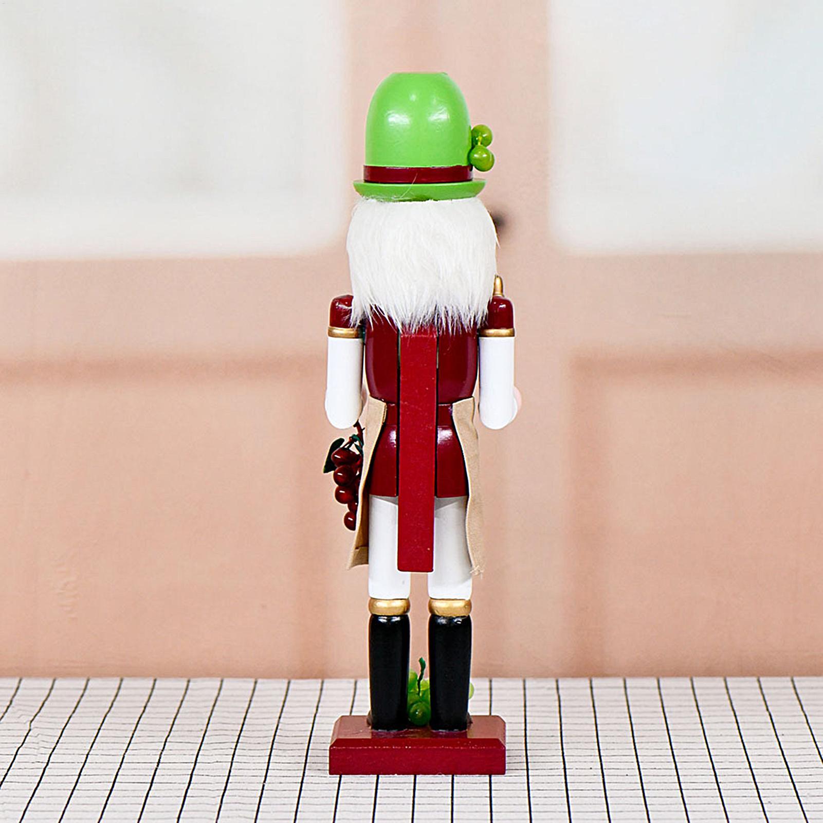 Nutcracker Figurine - Fındıkkıran Noel Dekor Ahşap Fındıkkıran Ahşap