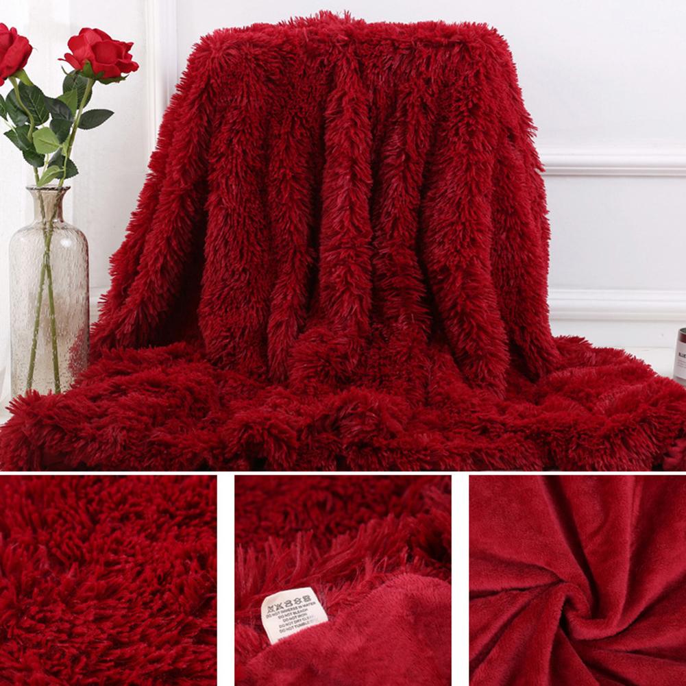 Christmas Throw Blanket - 80x120cm yumuşak kabarık tüylü sıcak yatak