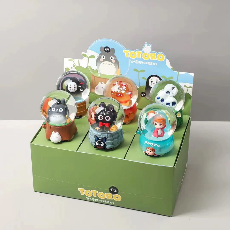 Ornament Ball Set - Hayao Miyazaki'nin Elverileri Kar Tanesi Kristal
