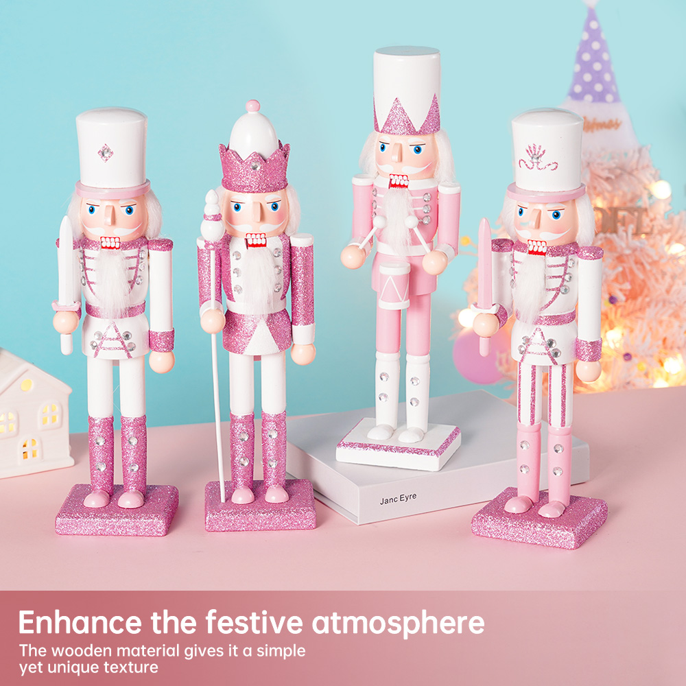 Nutcracker Figurine - 30 CM Ahşap Fındıkkıran Asker Heykelcik