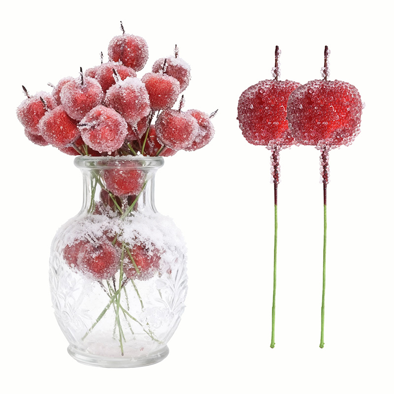 10/30/50 adet yapay noel meyve - Christmas Wreath Fake incelemesi ve fiyatı