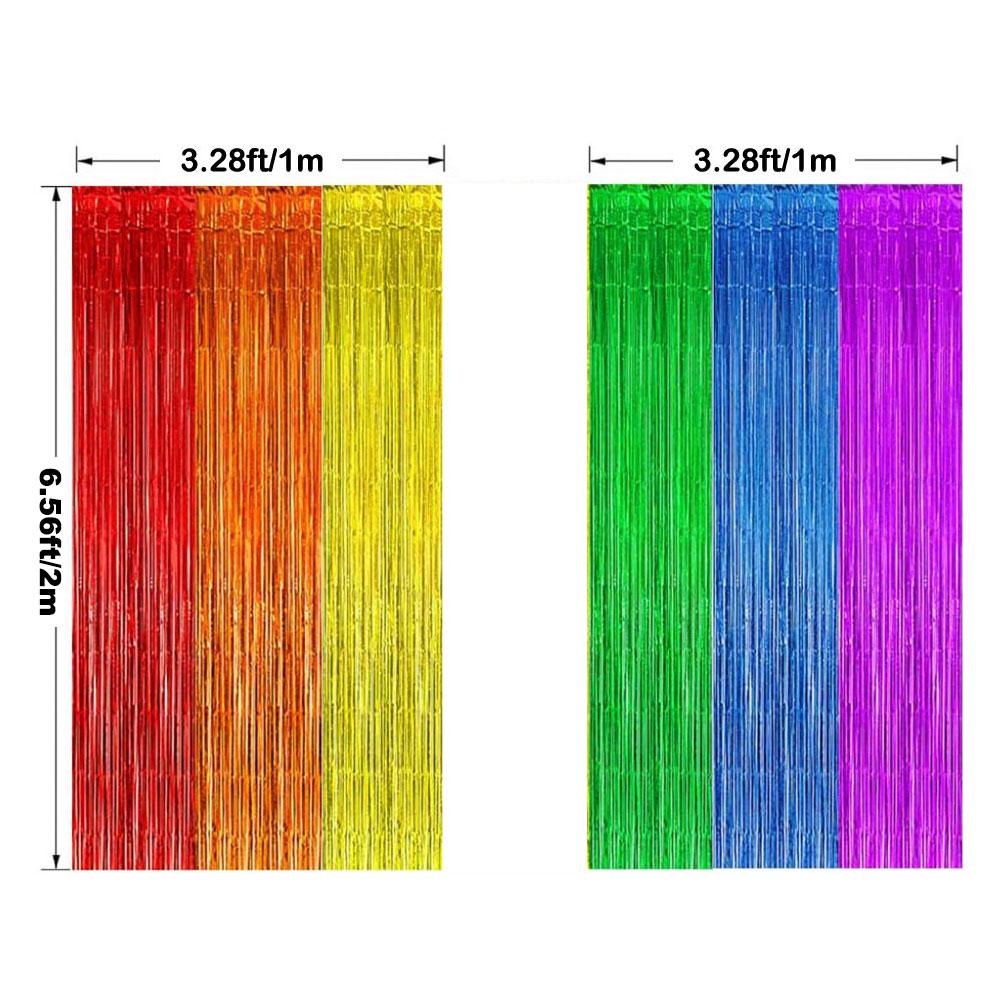 Parti Arka Planı Saçaklı Simli - Tinsel Garland Decoration incelemesi ve fiyatı