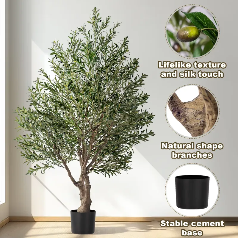 TikTok büyük yapay zeytin ağac - Christmas Tree Artificial incelemesi ve fiyatı