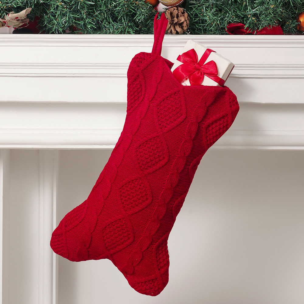 Köpek Noel Çorabı, Örgü Noel Ç - Christmas Stocking Hanging incelemesi ve fiyatı