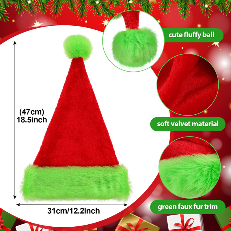1 adet, Noel Baba Şapkası Noel - Santa Hat Plush incelemesi ve fiyatı