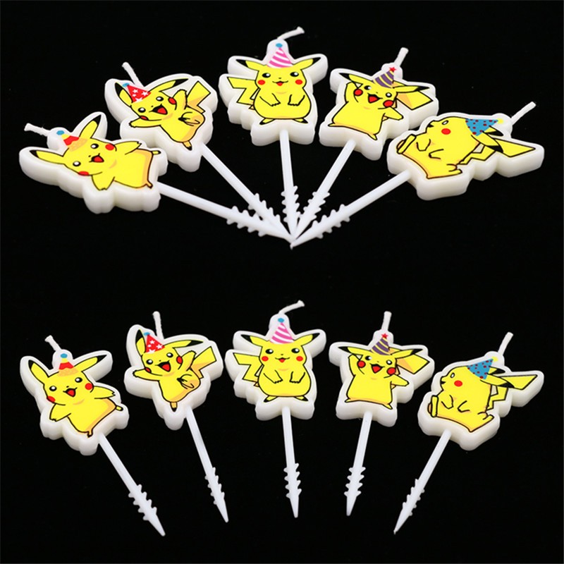 5 adet/grup Pokemon Doğum Günü - Holiday Candle Set incelemesi ve fiyatı