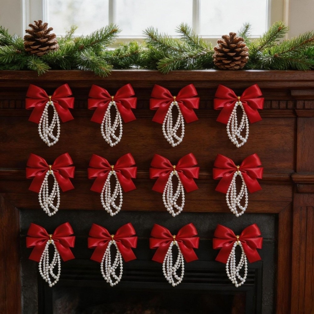 12'li Set Noel Ağacı Fiyonklar - Gift Box Wrap Set incelemesi ve fiyatı
