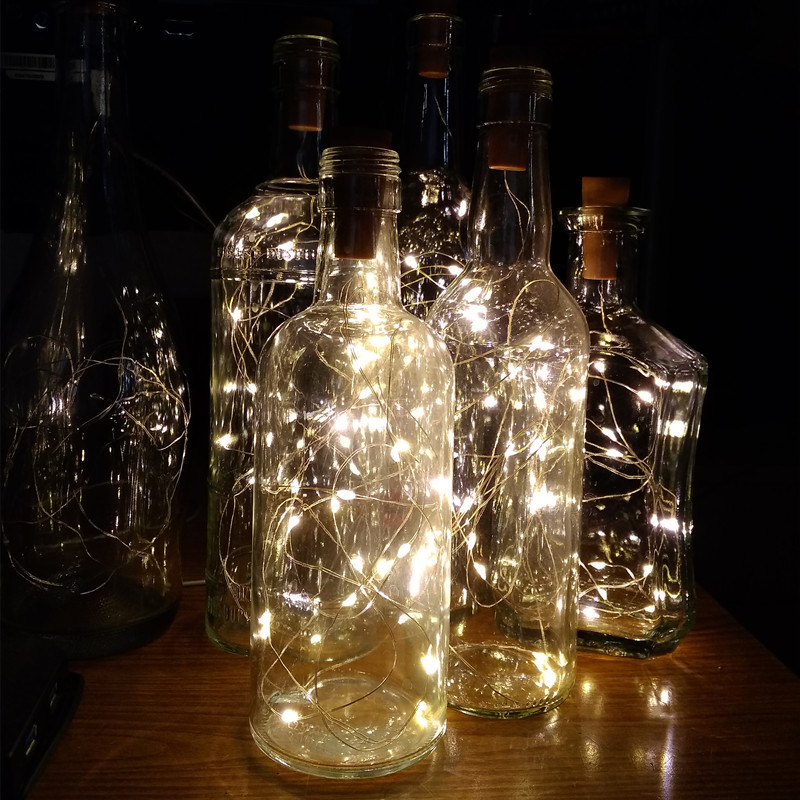 6 adet 20led Şarap Şişesi Mant - Led Fairy String Lights incelemesi ve fiyatı