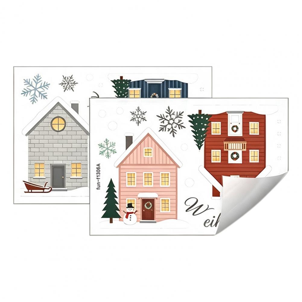 Elk Köknar Ağacı Çıkartmaları  - Snowflake Window Decal incelemesi ve fiyatı