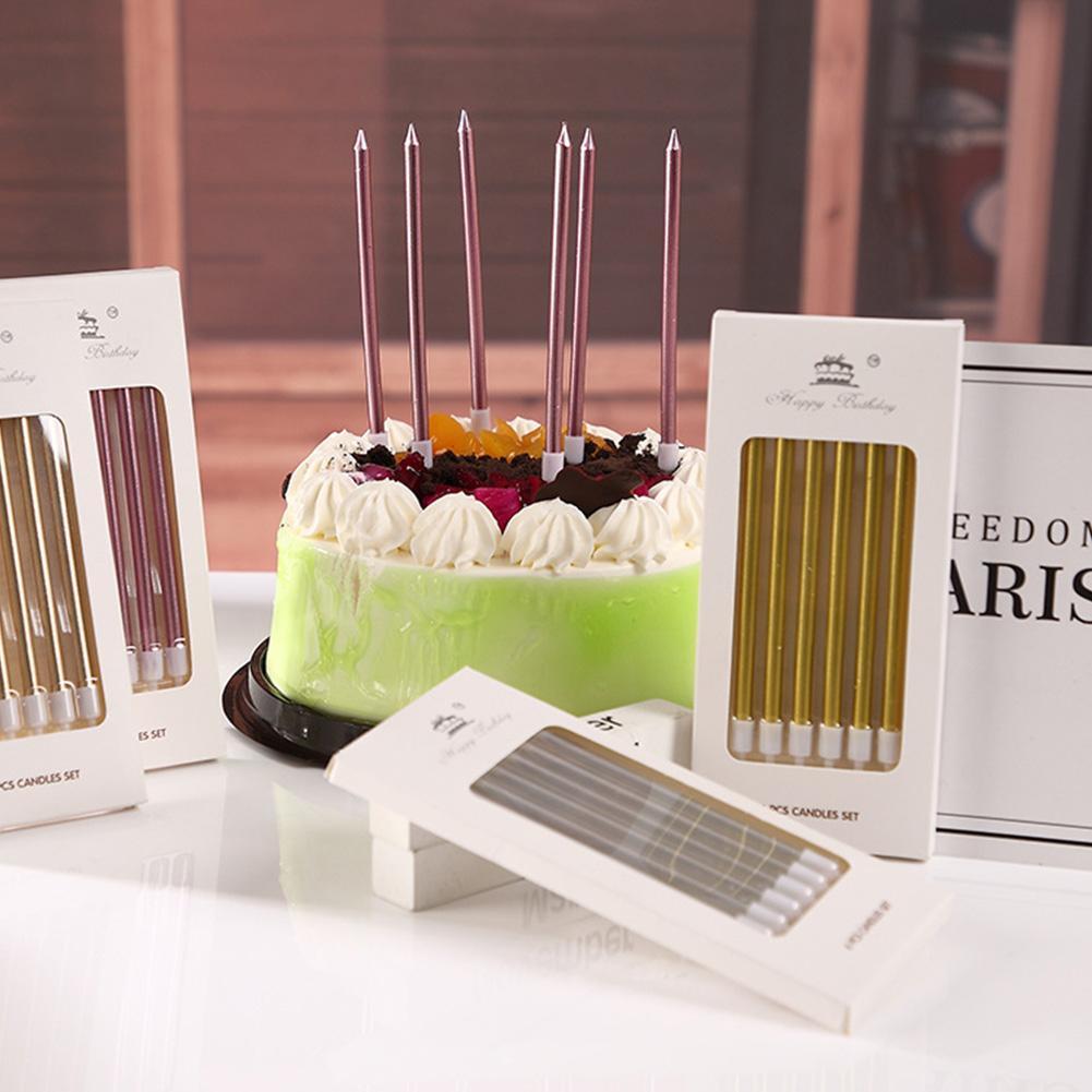 6/18 adet Metal Altın Gümüş Do - Holiday Candle Set incelemesi ve fiyatı