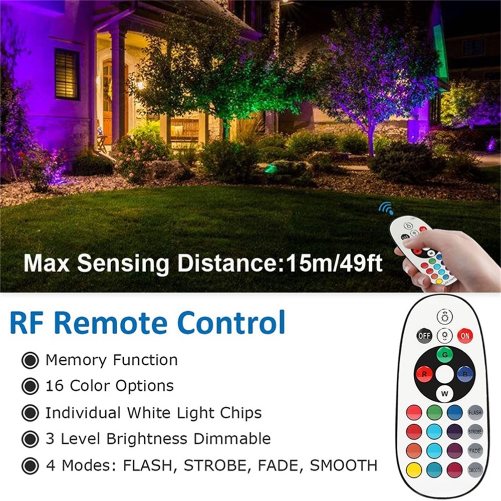 RGBW Peyzaj Aydınlatma 10W Uza - Christmas Lights Outdoor incelemesi ve fiyatı