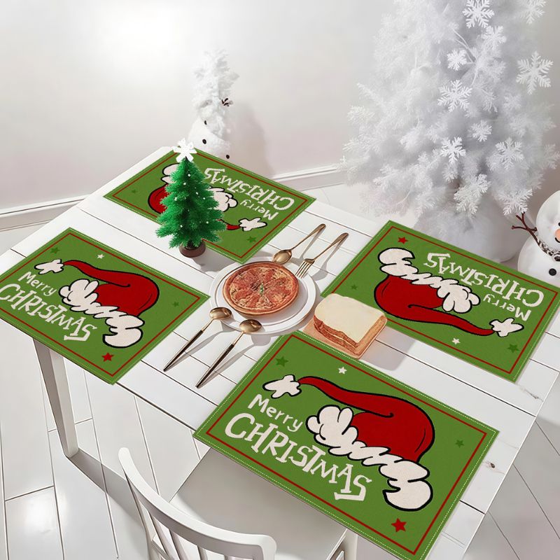 VIKAMA Sevimli Karikatür Noel  - Christmas Table Runner incelemesi ve fiyatı