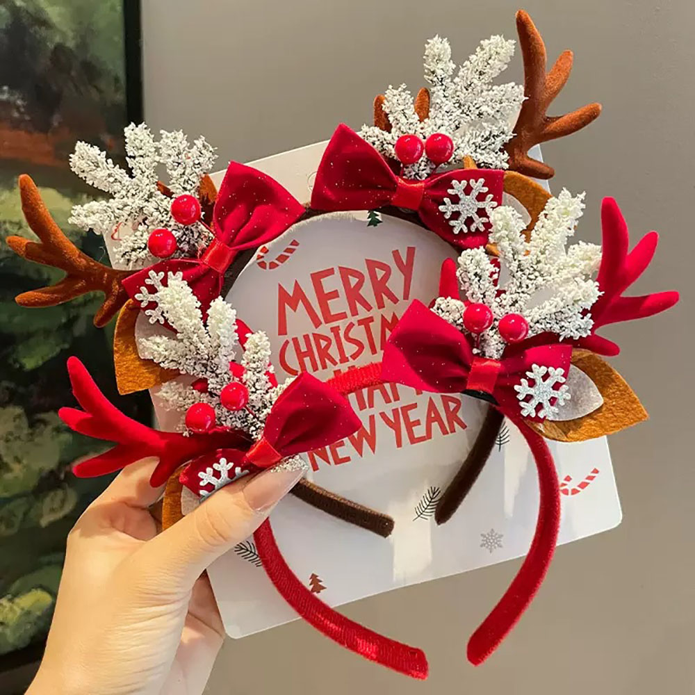 Sevimli Saç Aksesuarları Kadif - Reindeer Antlers Headband incelemesi ve fiyatı