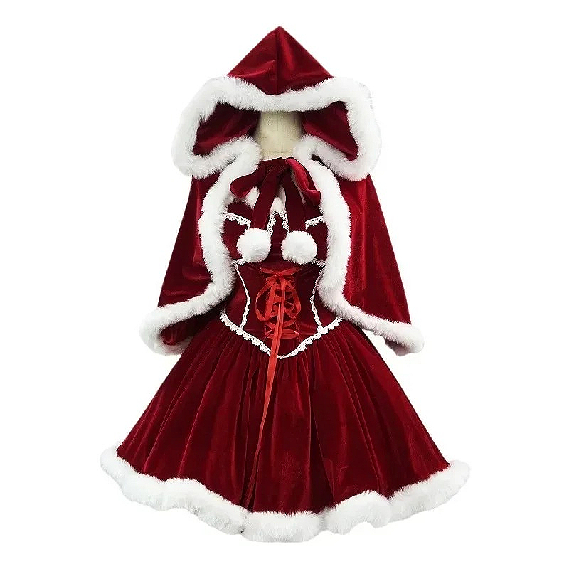 Yeni Yıl Kırmızı Elbise Peleri - Elf Costume Christmas incelemesi ve fiyatı