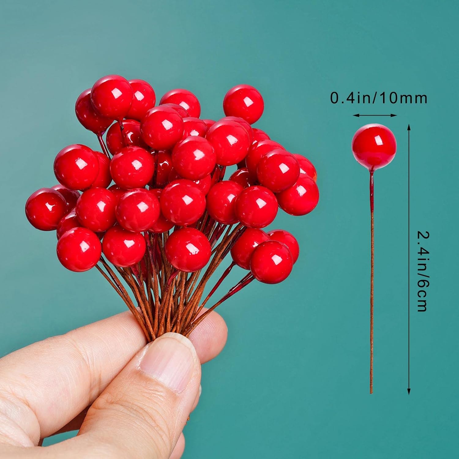Yapay Holly Meyveleri Mini 10  - Christmas Wreath Fake incelemesi ve fiyatı