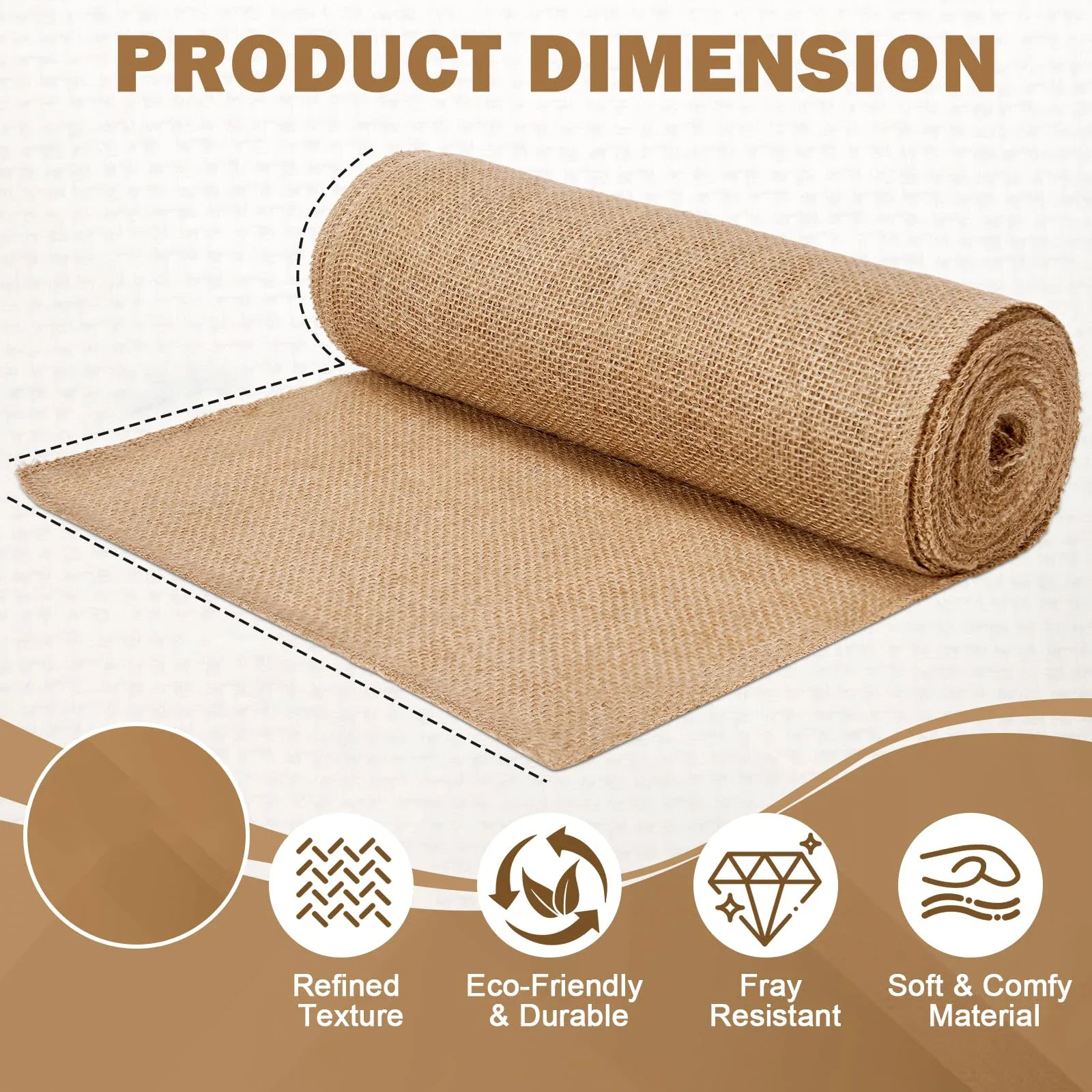 Yeni Tasarım Bej Çuval Bezi Ru - Christmas Table Runner incelemesi ve fiyatı