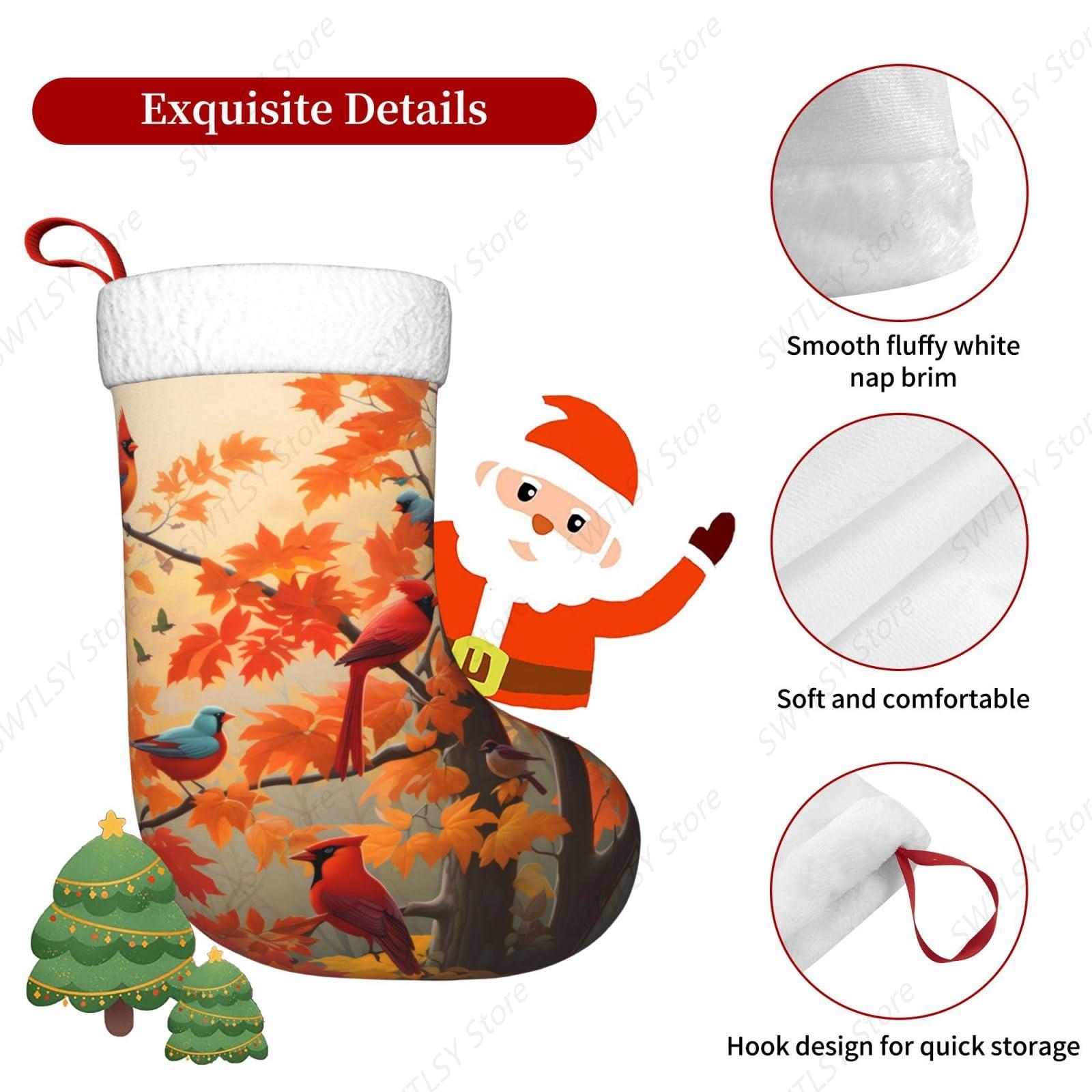 Sonbahar Kardinal Kuşları ve A - Christmas Stocking Hanging incelemesi ve fiyatı